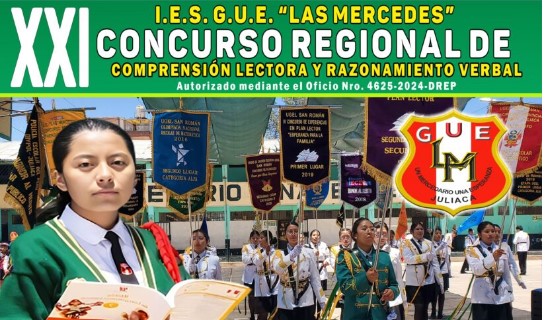 XXI CONCURSO REGIONAL ESCOLAR DE COMPRENSIÓN LECTORA Y RAZONAMIENTO VERBAL